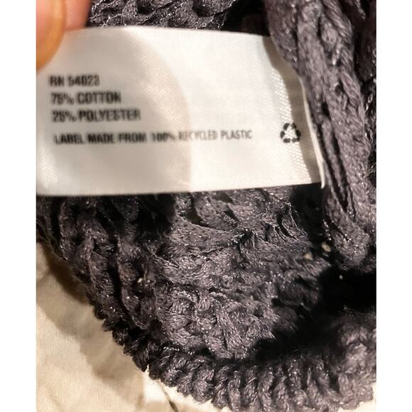 GAP Short Sleeve Sweater Sz Medium M Gray Cropped NWT New $59.99 MSRP Boho - Picture 7 of 10